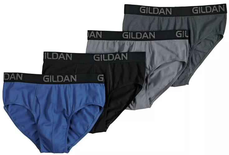 #0M-446-G Men's Gildan Cotton Stretch BRIEFS - 2XL -$5.00 per 4 pack (12 Pks)