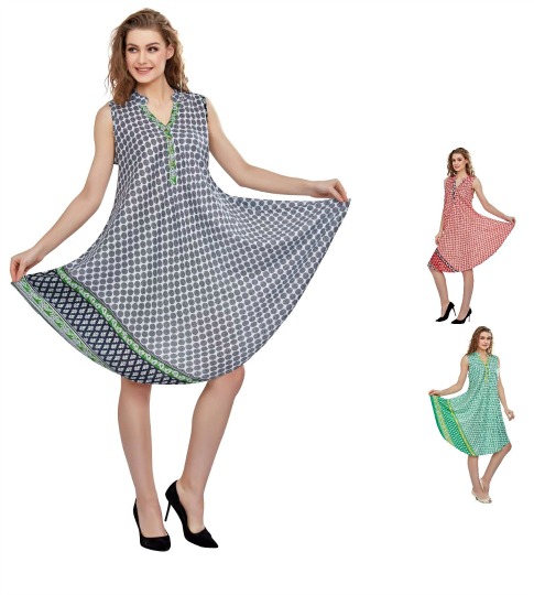 #575-1558XX Plus Size Rayon DRESS -1X-2X-3X - $7.80 each (12 pcs)