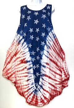 #575-2251-2 USA FLAG Sundress - O/S - $6.85 each (12 pcs)