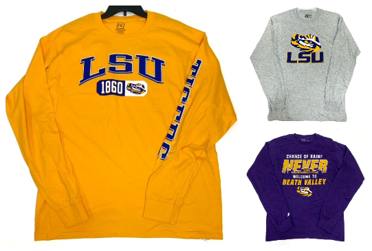 lsu basketball boot up shirt