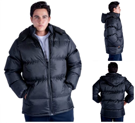 #752-320 Men's Heavyweight Winter Parka - $18 each (6 pieces)