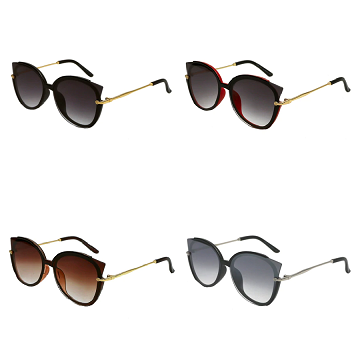 #3-SG3344 Women's FASHION SUNGLASSES - $2.25 each (12 Pair)