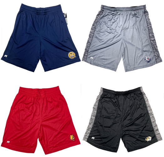 #621-CP 'Russell Athletic' Men's College SHORTS - $1.50 each (42 pieces)