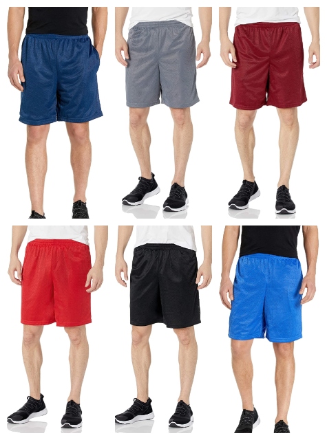 #621-AE Men's Mesh BASKETBALL Short - $2.50 each(60 pairs)