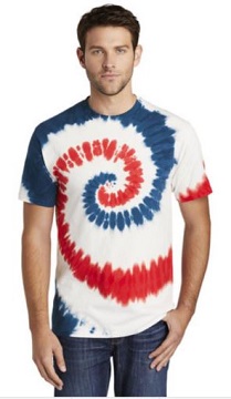 tie die tees $2.40 each