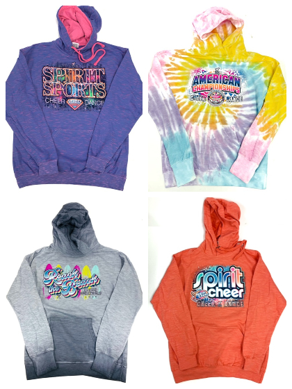 #7-714-CR Printed Pullover HOODIES - $.80 each(16 pieces)