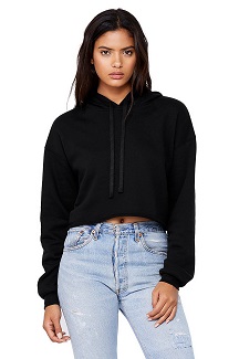 bella canvas crop hoodie