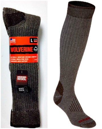 over the calf boot socks