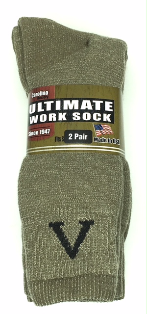 #9-AOS 'Carolina Ultimate' Merino Wool(80%) BOOT Sock - $2.50 per pair (24 pr)