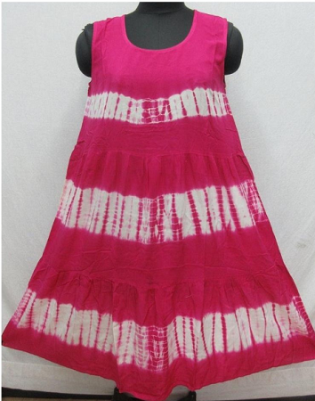 #575-1750 TIE Dye TIEred Dress - S-XL - $7.00 each (12 Pcs)