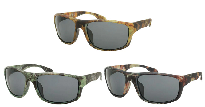 #3-SE612 MEN's Assorted Camo SUNGLASSES - $2.50 each (12 Pair)