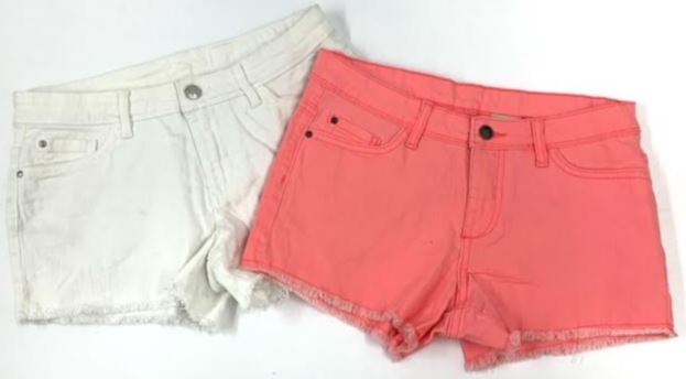 #617-DT-3620 CLOSEOUT! Women's DENIM Shorts - $3.50 each(24 pairs)