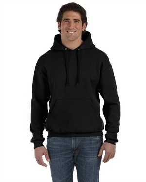 black hoodie