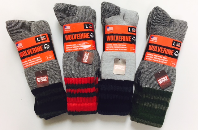 wolverine men's ultimate safety over the calf boot socks